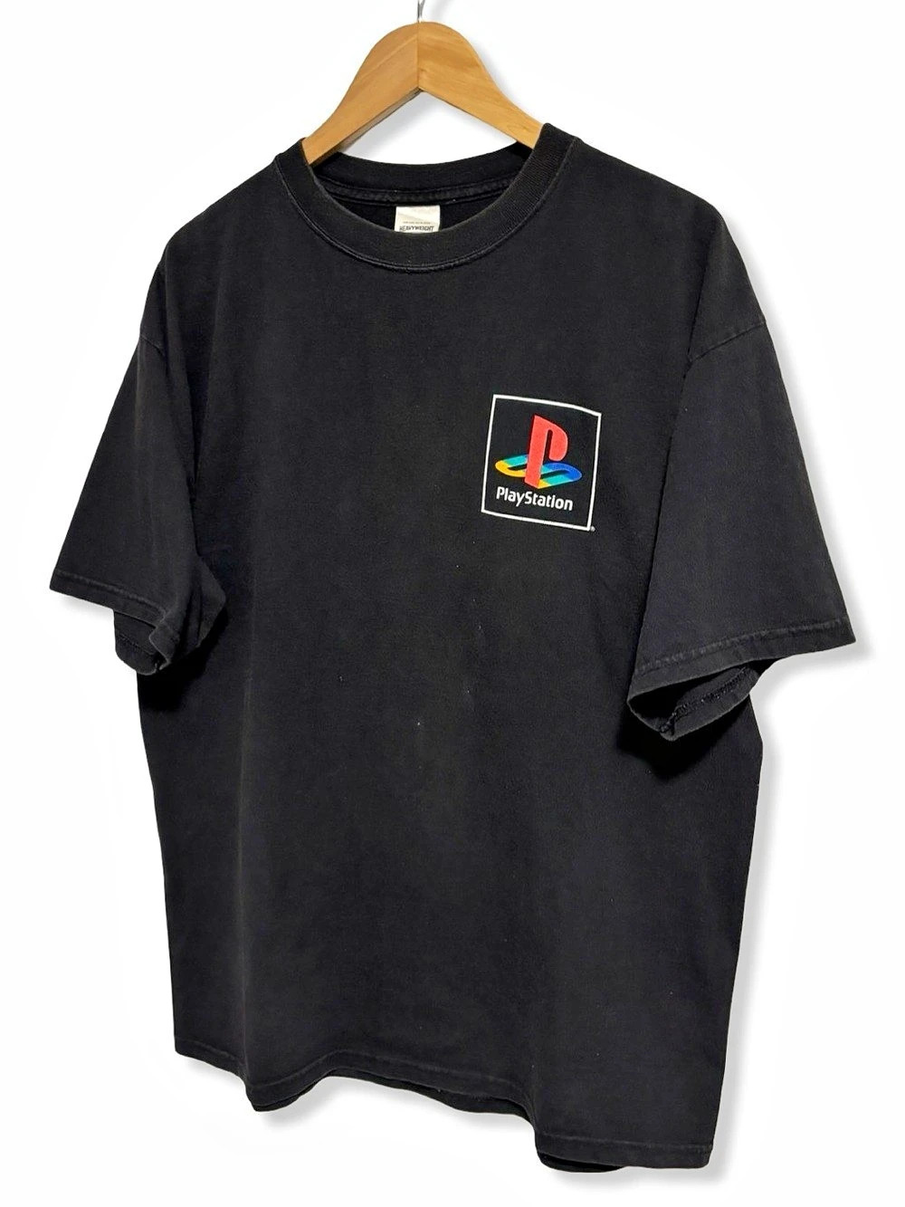 Vintage 90s PlayStation Classic Logo Graphic Tee